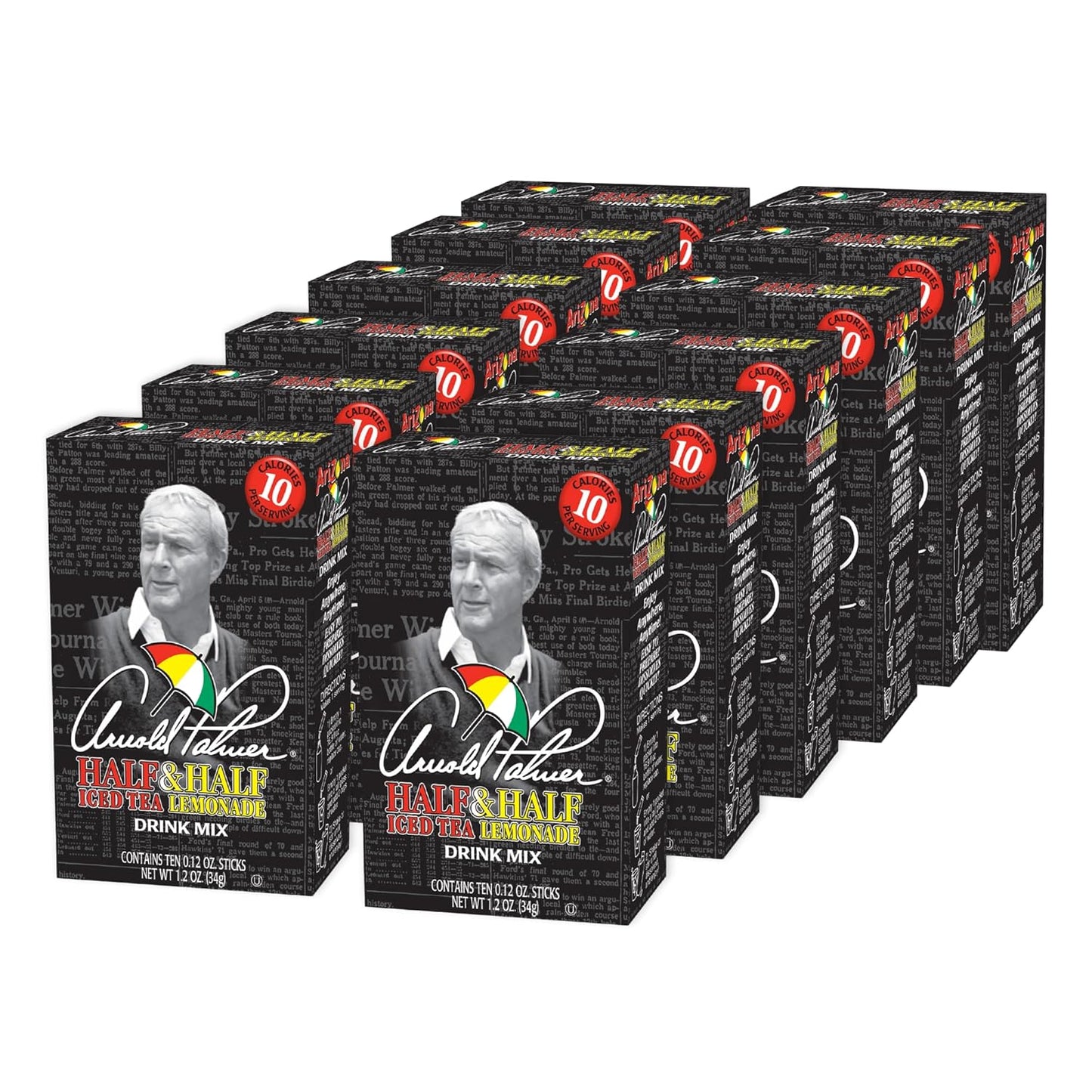 AriZona Arnold Palmer Half and Half Powdered Drink Mix - 120 Sticks