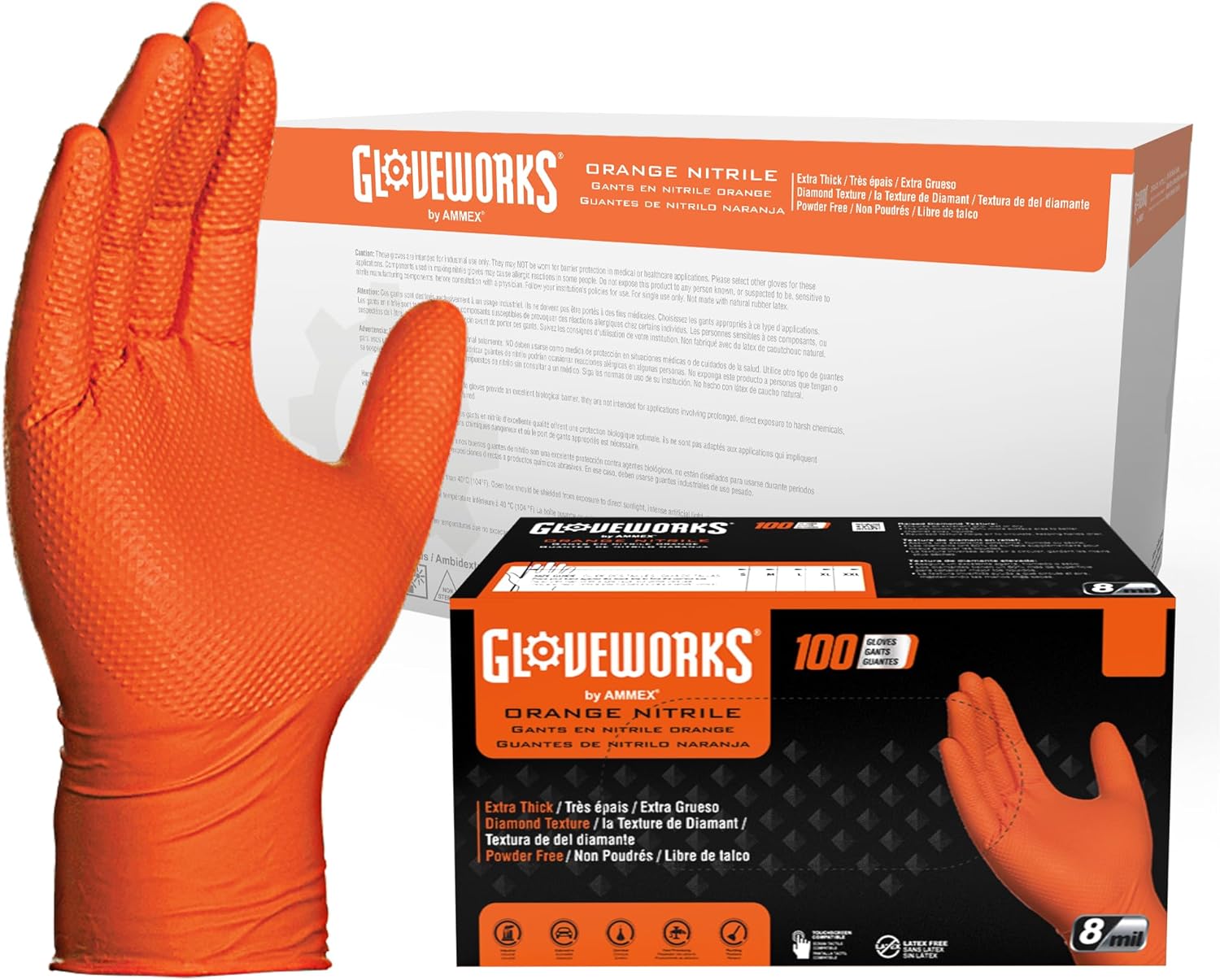 Heavy-Duty Nitrile Gloves for Ultimate Protection and Grip
