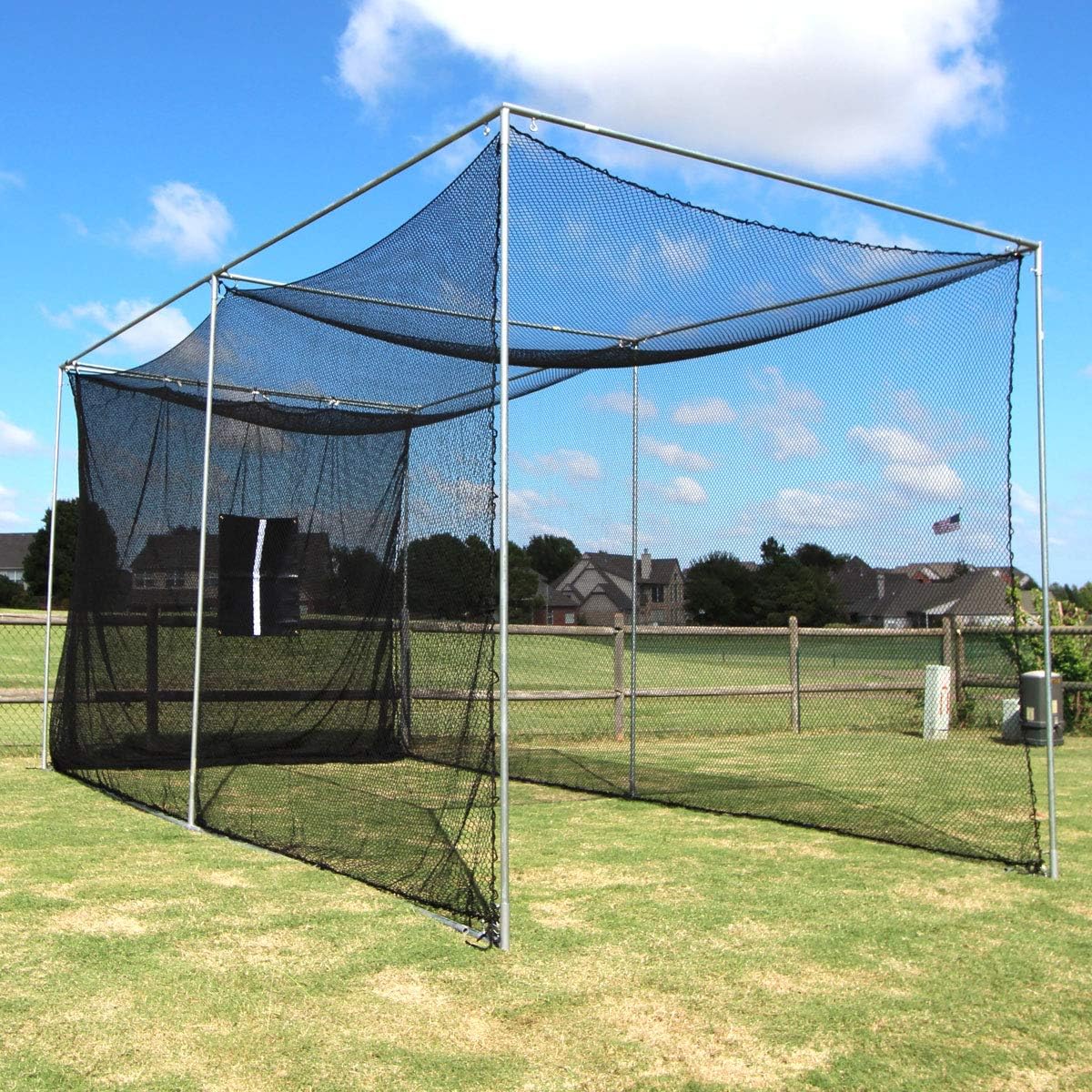 Improve Your Golf Game with 20x10x10 Practice Net and Target
