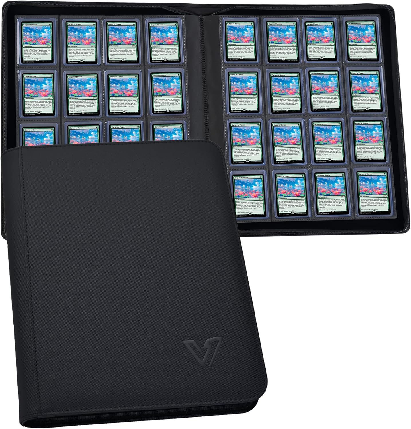 Toploaders Binder for 3in x 4in Cards - Holds 640 Rigid Cards