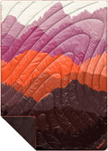 Original Puffy V2 Blanket 52x75 in Teton Dusk - Packable Warm Outdoor
