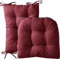 Rocking Chair Cushion Set Premium Tufted Pads for Wooden Rockers