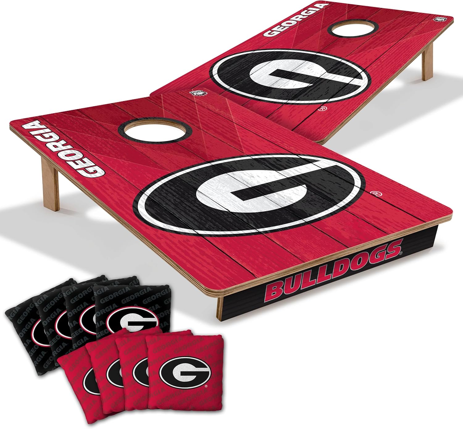 YouTheFan NCAA 2 x 3 Wood Cornhole Game with Team Logo Bags