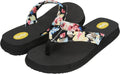 Floopi Flip Flops for Women Flat Yoga Mat Thong Sandals