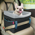 Cozy Dog Car Seat for Small Dogs with Unique Safety Buckles