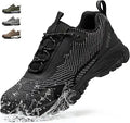 Waterproof Steel Toe Shoes for Men - Lightweight Non Slip Work