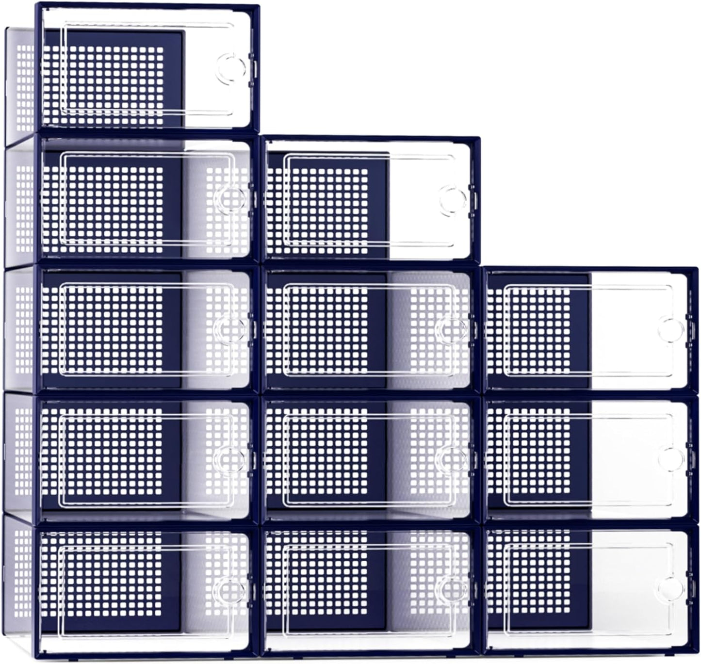Kuject X-Large Shoe Storage Boxes Organizers for Sneaker Lovers