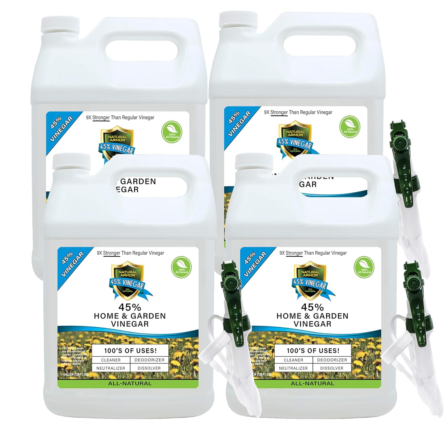 Natural Armor 45% Vinegar Industrial Strength Cleaner - Extra Strength