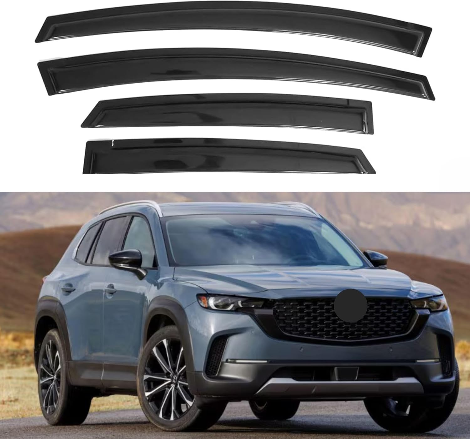 IG Window Visor for Mazda CX-50 2023-2024 - Durable Rain Guard