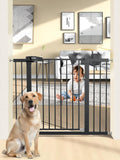 36.2 in Extra Tall Baby Gate for Stairs and Doorways - Sturdy
