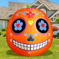 8 ft Halloween Inflatable Pumpkin Decoration - Giant LED Yard Pumpkin