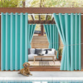 Outdoor Patio Curtain Waterproof Thermal Insulated Darkening Panels