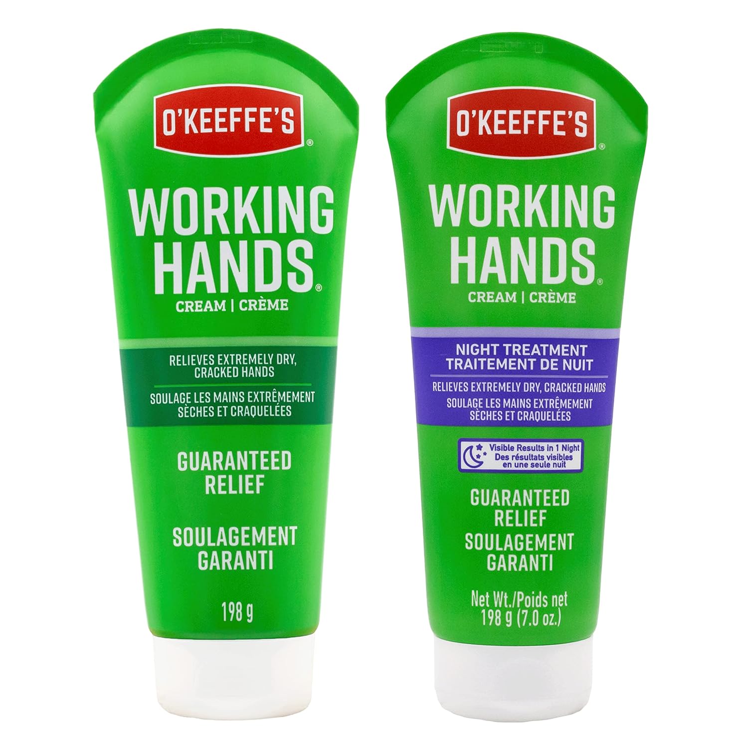 O'Keeffe's Working Hands Hand Cream Bundle for Dry Skin Relief