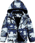 Boys Waterproof Ski Jacket Fleece Lined Warm Winter Snow (Style BJY8)