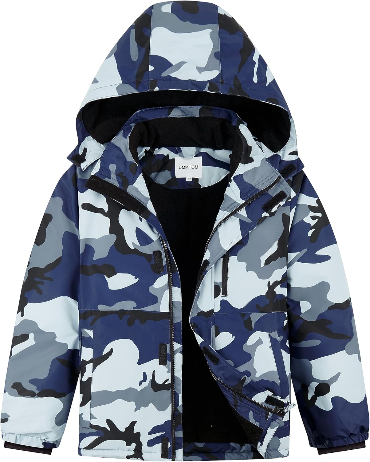 Boys Waterproof Ski Jacket for Warm Winter Snow Activities