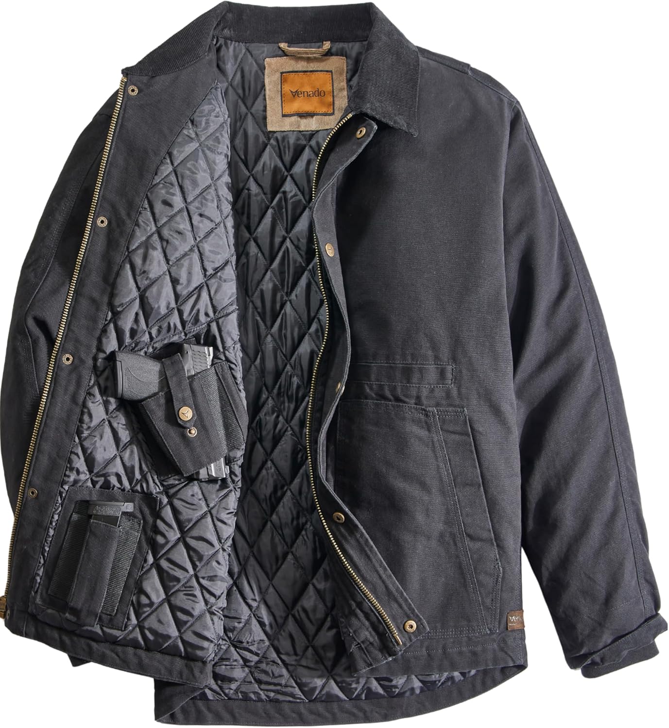 Venado Concealed Carry Jacket for Men - Heavy Duty Comfort