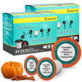 Pumpkin Spice Cinnamon Roll Cappuccino Pods - 48 Count
