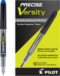 Pilot Precise Varsity Pre-Filled Fountain Pens, 12-Pack - Smooth