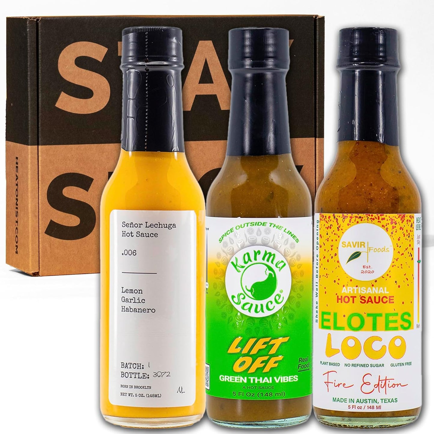 Hot Ones Hot Sauce Challenge Set - Spice Up Your Meals Today
