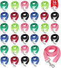 Dog Training Leash Bulk 36 Pack 5 ft Multicolored Puppy Leashes