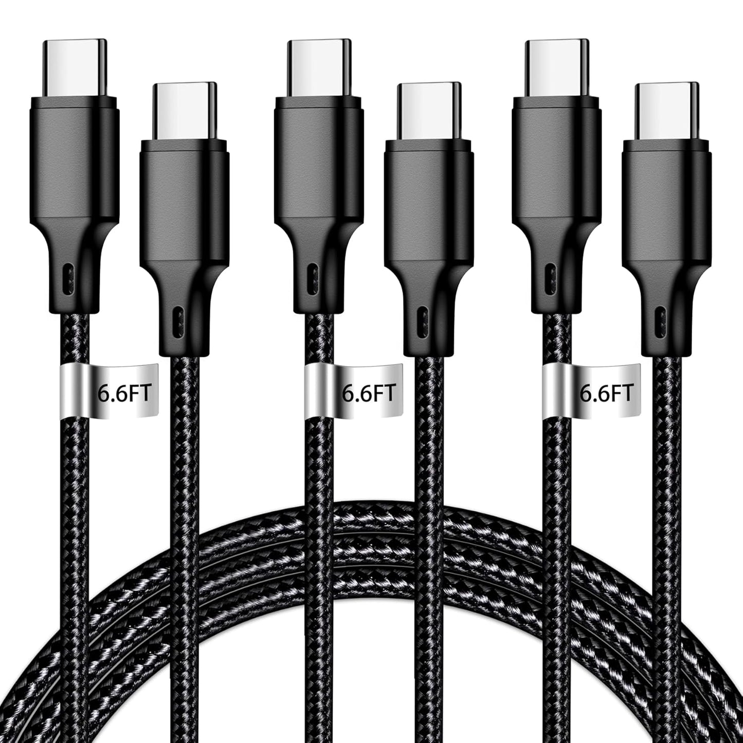 Fast Charge Your Devices with 60W USB C Cable Pack