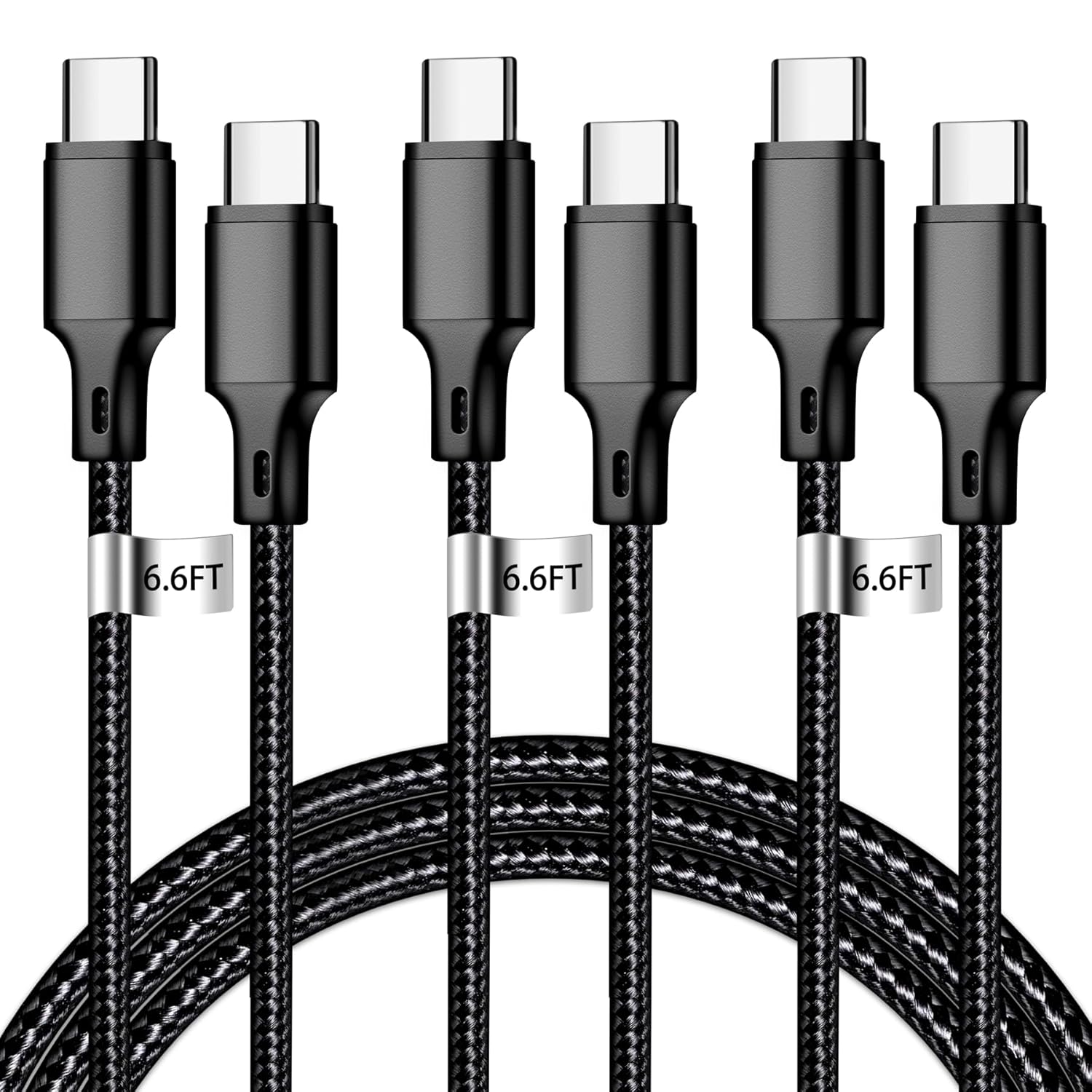 Fast Charge Your Devices with 60W USB C Cable Pack