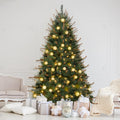Selena 7.5ft Prelit Withered Christmas Tree - Realistic Durango Pine