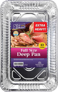 Aluminum Pans Full Size by Nicole Home Collection - 10 Pack