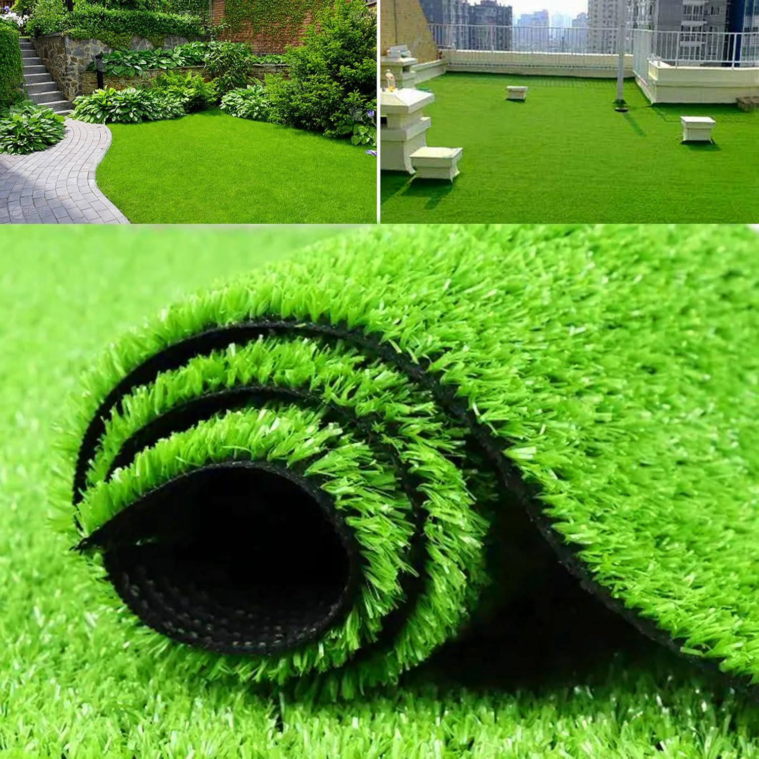 LVBAO Synthetic Artificial Grass Turf for Dogs and Outdoors