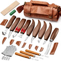 Wood Carving Kit 17PCS Whittling Knife Set - Starter Tools