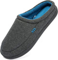 Men's Cozy Memory Foam Slip On Slippers - Indoor Outdoor Clogs