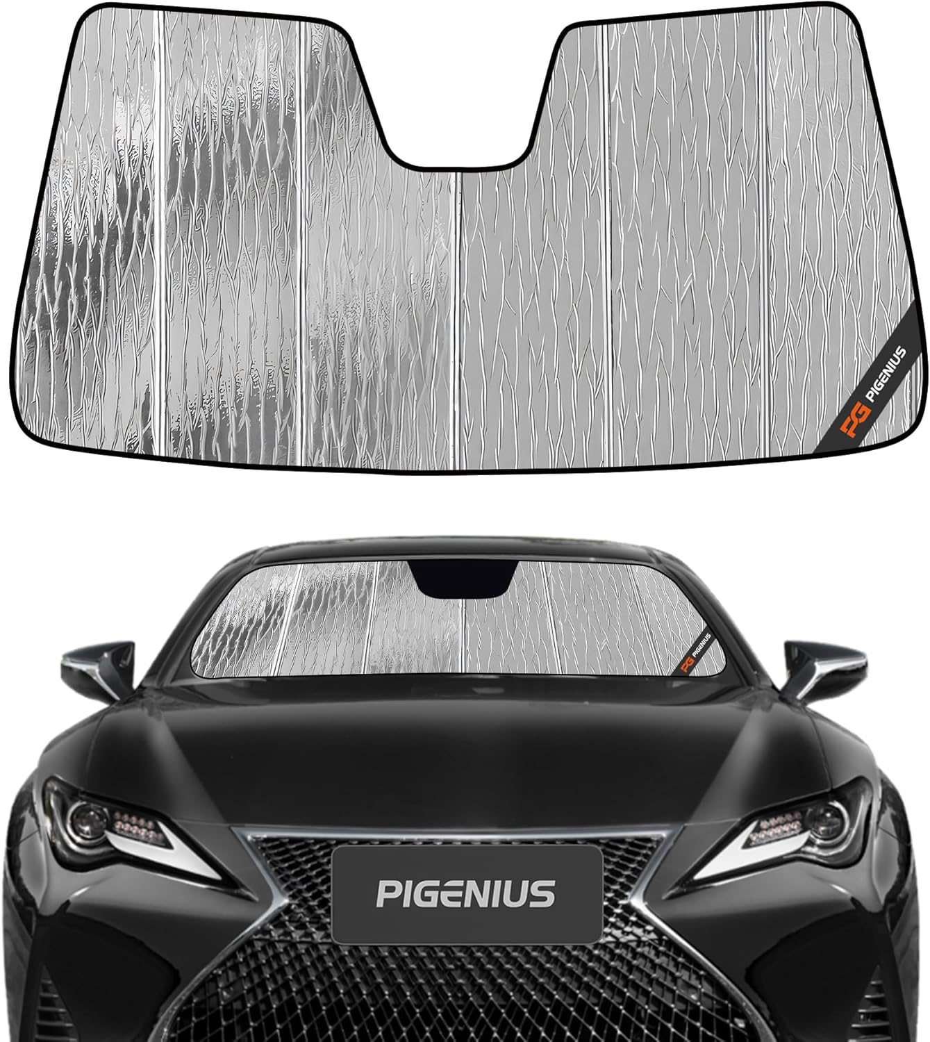 Windshield Sun Shade for Lexus RC 2023-2025 - Beat the Heat