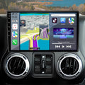 Car Stereo Radio for Jeep Wrangler JK 2007-2018 with 10.2 Inch Display