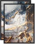 Fxojyvo Engineered Wood 30in x 40in Frame Set of 2