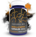 Nigella Sativa Extract Capsules 200mg - Supports Brain & Cellular