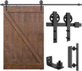 SMARTSTANDARD 9ft Heavy Duty Sliding Barn Door Hardware Kit