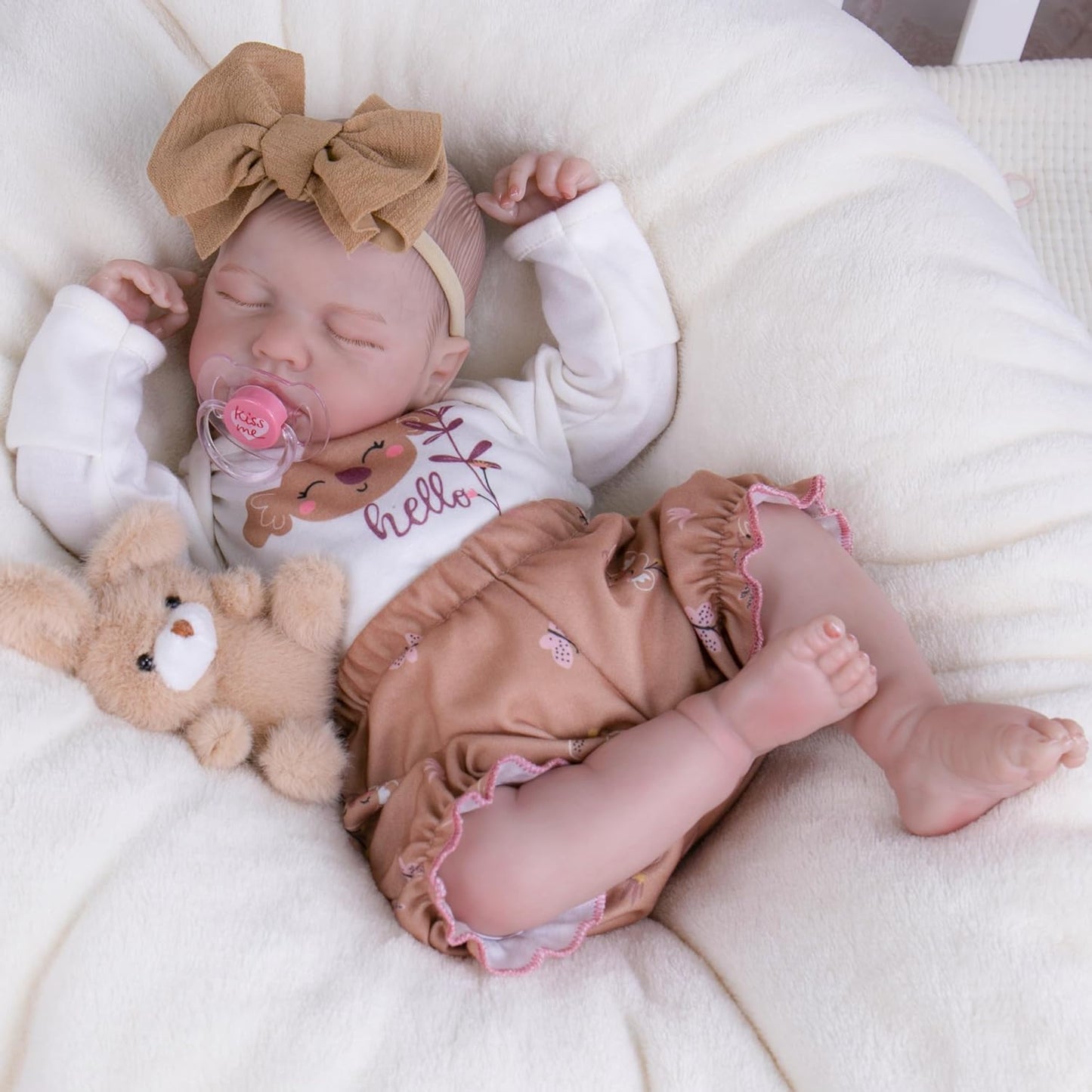 Milidool Lifelike Reborn Baby Dolls for Kids Age 3 and Up