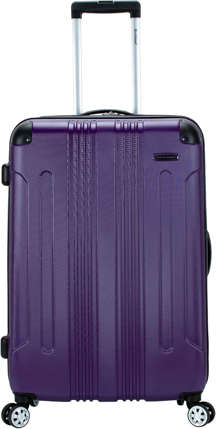 Rockland London Hardside Expandable Spinner Luggage, 28-Inch