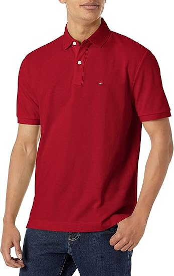 Tommy Hilfiger Men's Short Sleeve Cotton Pique Polo Shirt Review