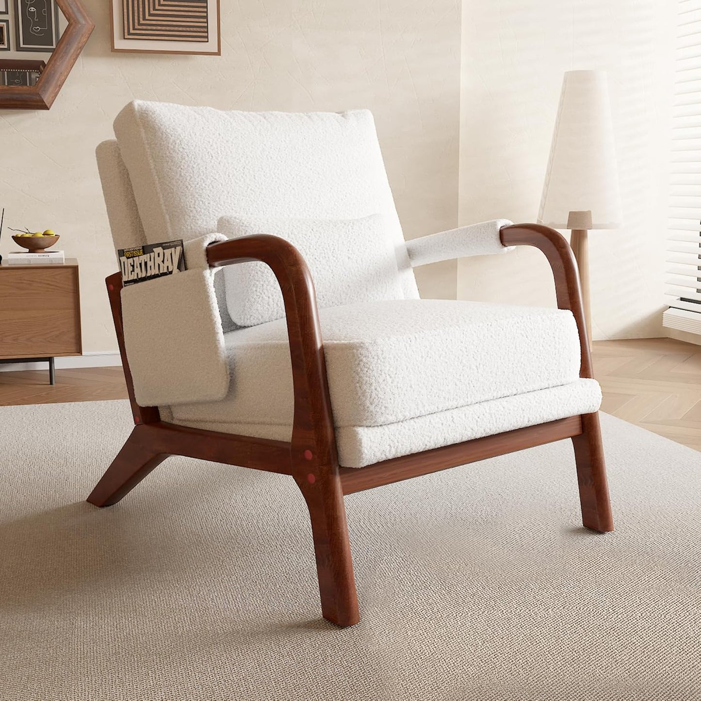 Cozy Sherpa Arm Chair for Ultimate Comfort