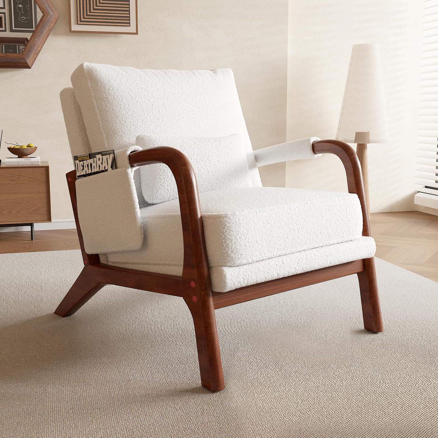 Cozy Sherpa Arm Chair for Ultimate Comfort