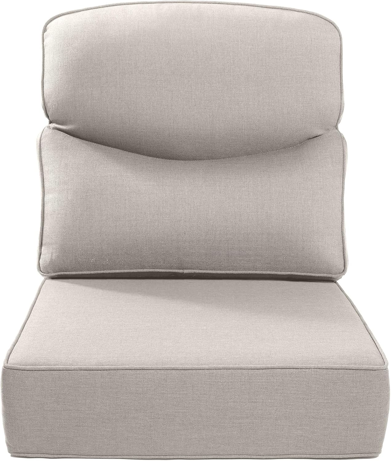 Luxury 22x24/22x25 6-Inch Smile Outdoor Cushions for Comfort