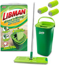 Microfiber Rinse n Wring Mop and Bucket System - Versatile Floor