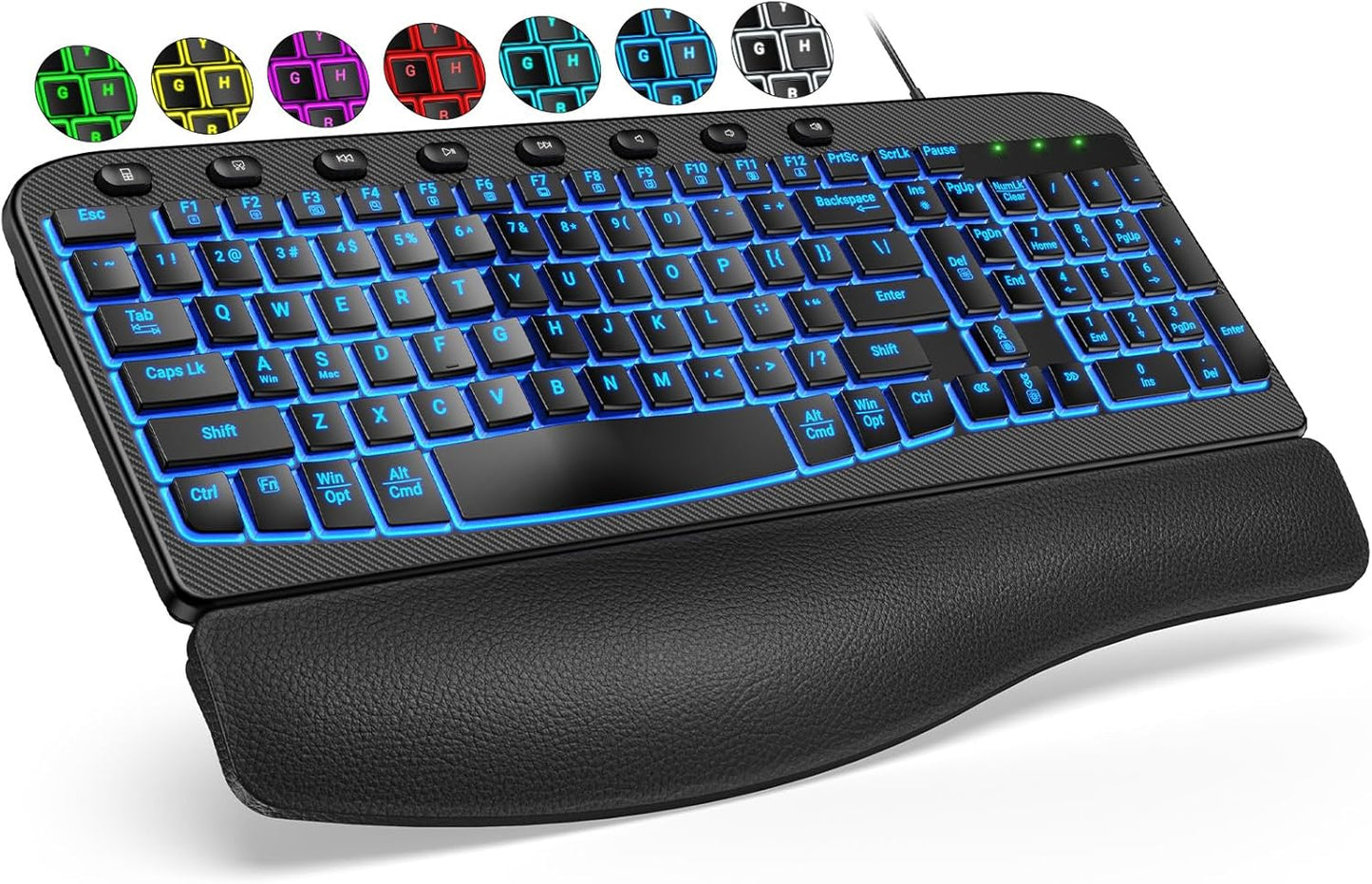 ComfortWave Backlit Keyboard for Windows/Mac