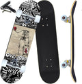 Pro Complete Skateboards for Beginners 31in x 8in - Stable Control