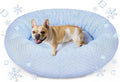 Cooling Donut Dog Bed for Small & Medium Dogs - Summer Comfort