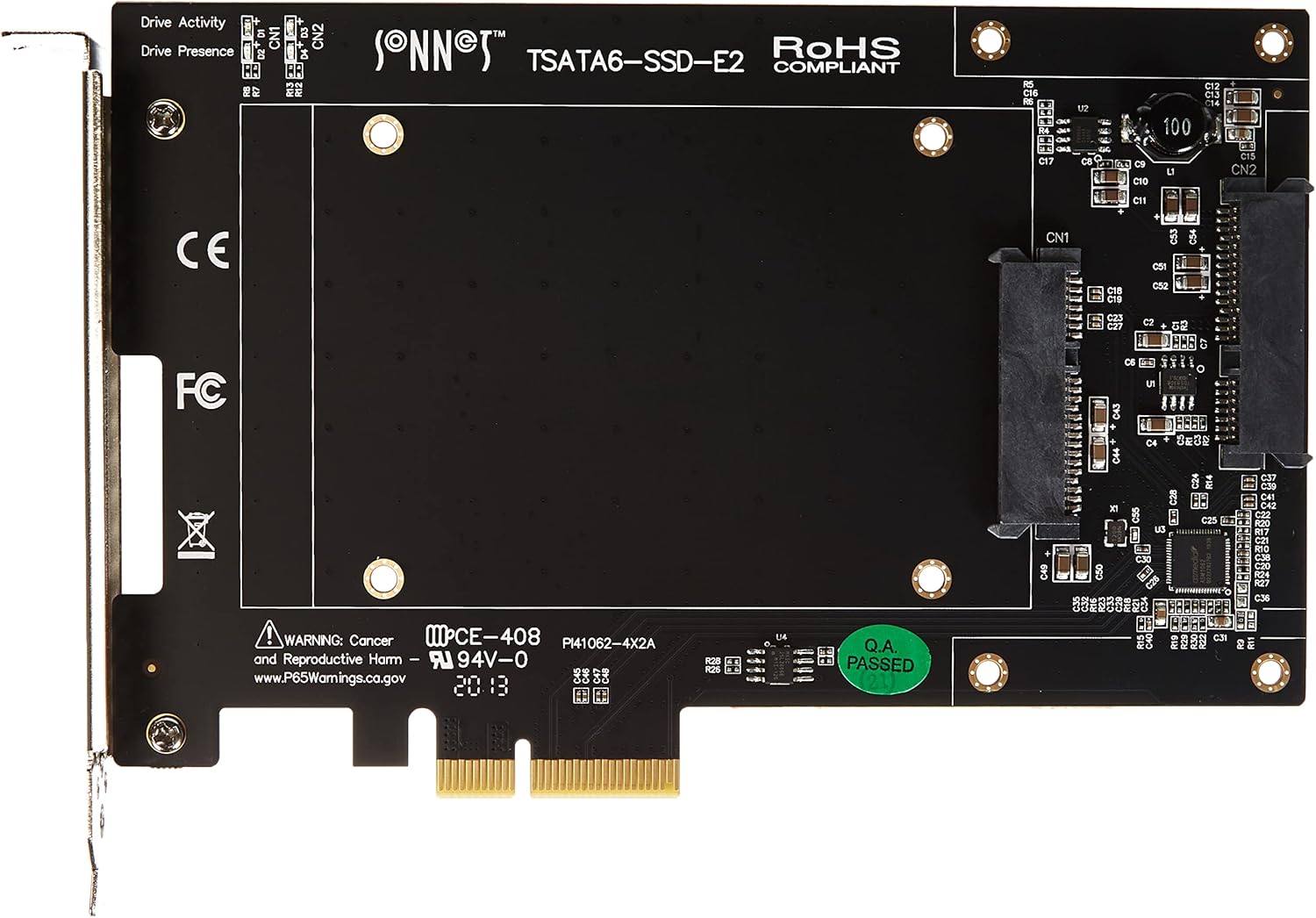 SoNNeT Tempo SSD Host Adapter for Fast SSDs in Your System