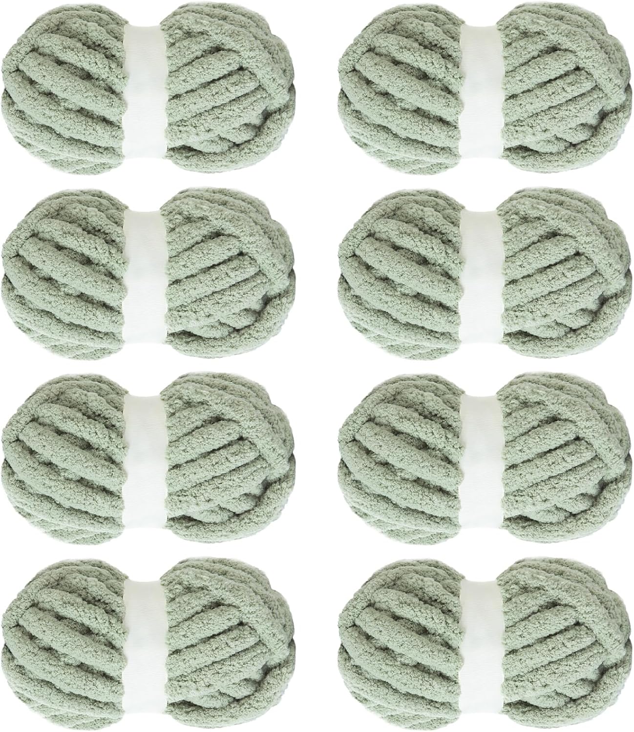 MABOZOO Chunky Yarn for Crocheting - Fluffy Jumbo Chenille