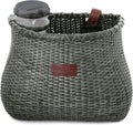 Bike Basket Front for Womens and Mens Cruiser with Cup Holder