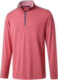 M MAELREG Quarter Zip Golf Pullover for Men - Dry Fit Performance